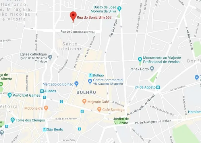 Guest H4u - Bonjardim Garden Center Apartmán *